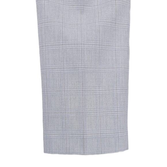 Alfani Men's Slim-Fit Tech Stretch 2-Piece Suit Light Grey Plaid 42S 33x30 NWT - Picture 12 of 13